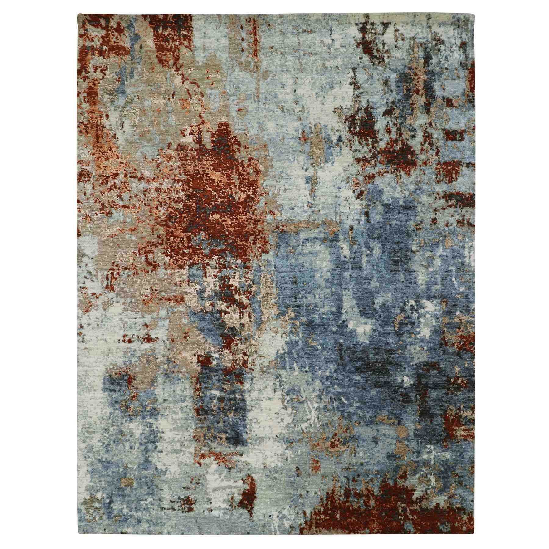 Modern-and-Contemporary-Hand-Knotted-Rug-415290