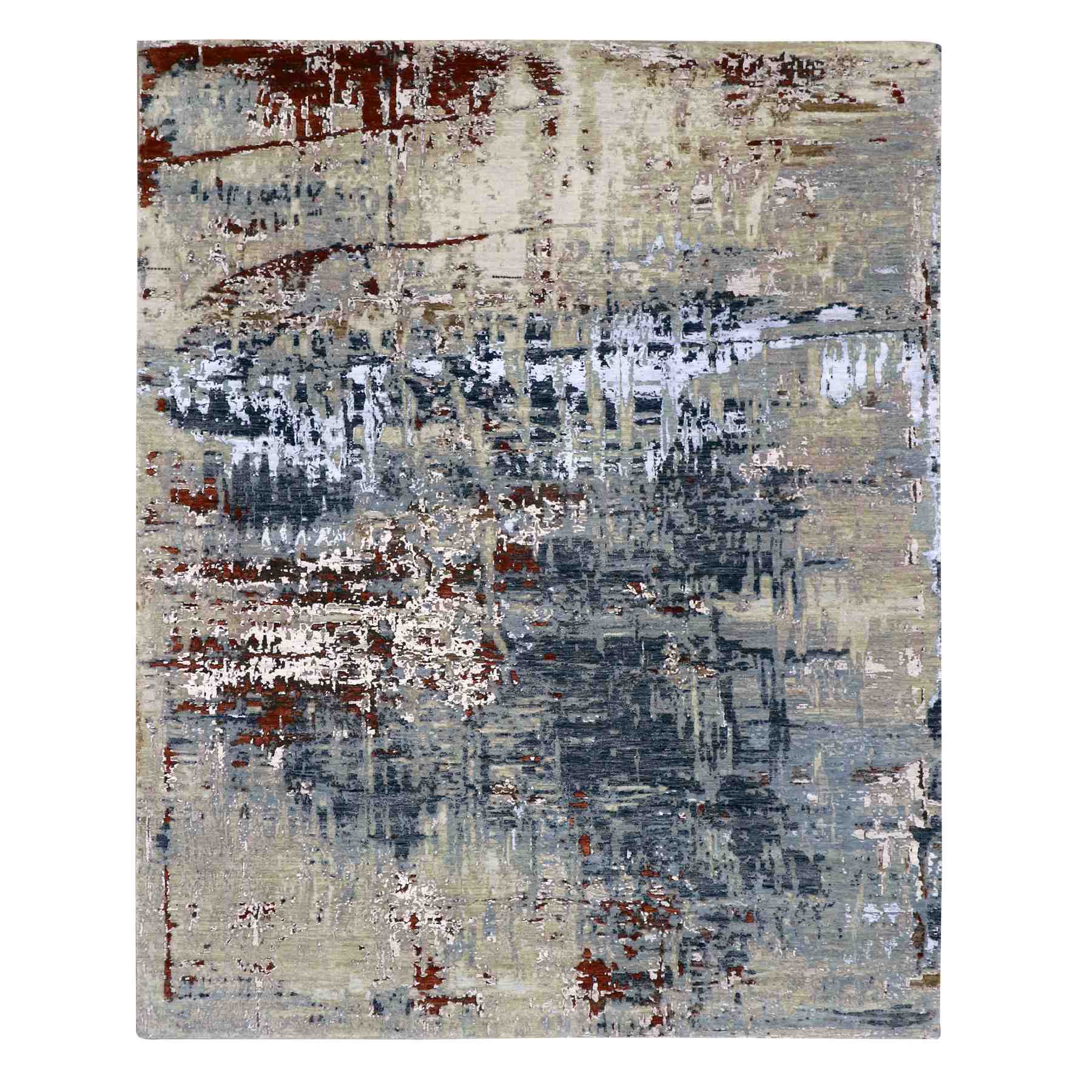 Modern-and-Contemporary-Hand-Knotted-Rug-415365