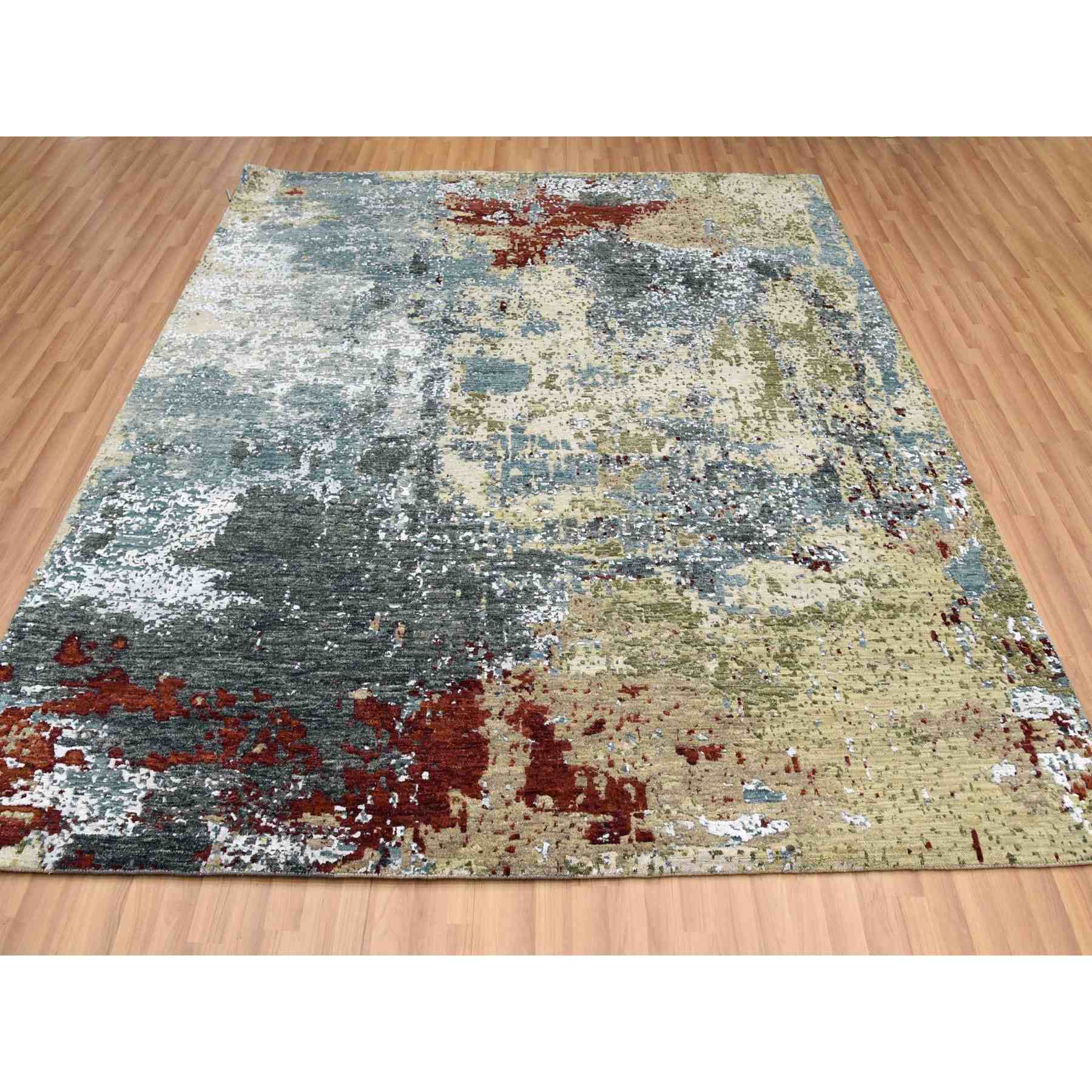 Modern-and-Contemporary-Hand-Knotted-Rug-415375