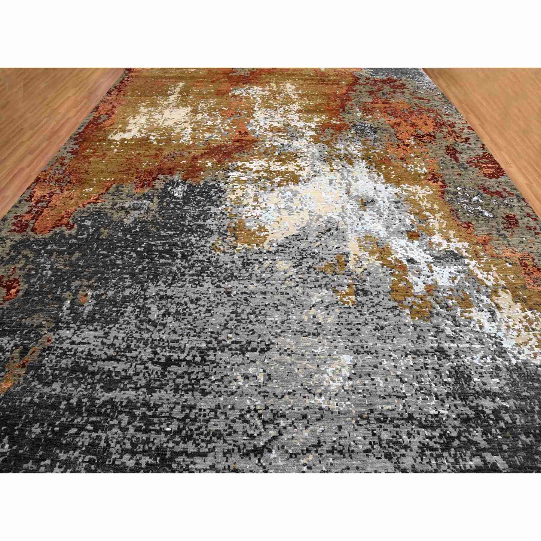 Modern-and-Contemporary-Hand-Knotted-Rug-415435