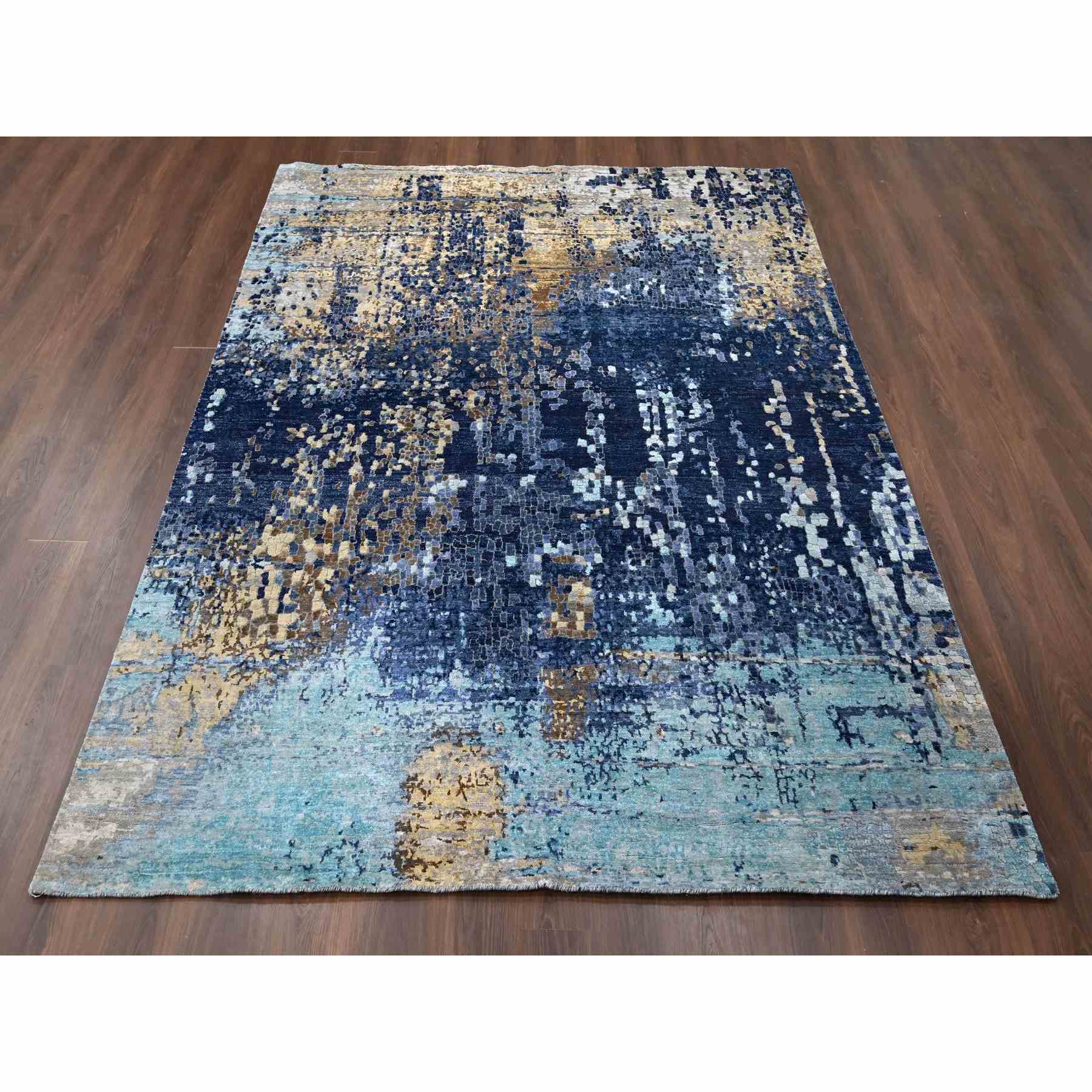 Modern-and-Contemporary-Hand-Knotted-Rug-420575